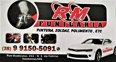 RM FUNILARIA Taiobeiras MG