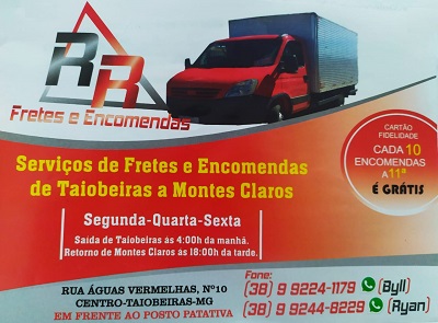 RR FRETES E ENCOMENDAS Taiobeiras MG